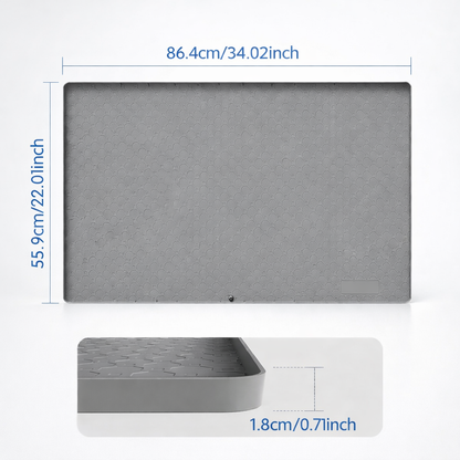 Organiseory | Waterproof Sink Mat Cabinet Protective Pad Silicone