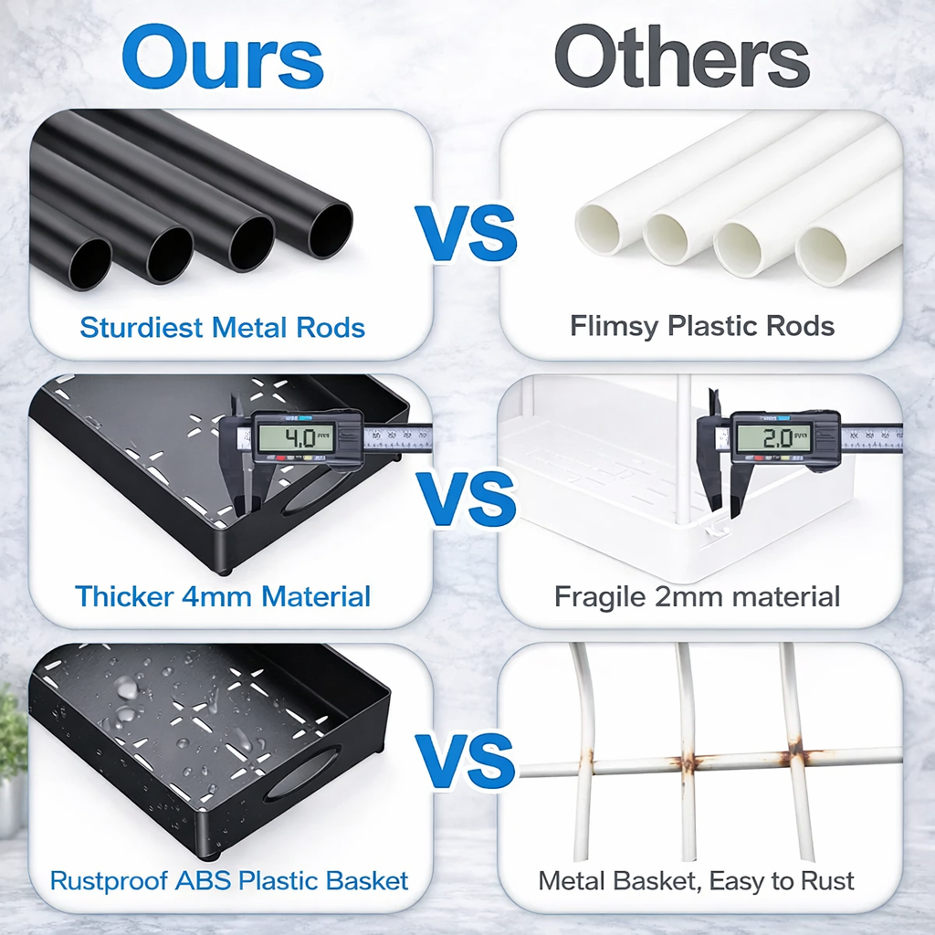 Organiseory | Dual Tier Slide Out Cabinet Organizer