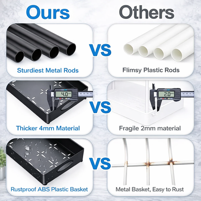 Organiseory | Dual Tier Slide Out Cabinet Organizer